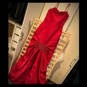Red Designer Gown